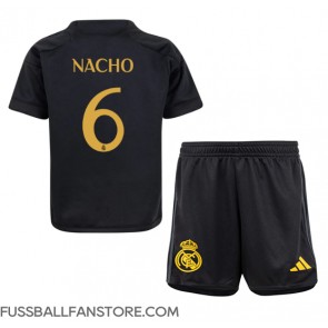 Real Madrid Nacho #6 Replik 3rd trikot Kinder 2023-24 Kurzarm (+ Kurze Hosen)